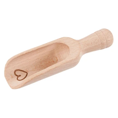 Afbeelding van Goki Houten Meelschepje Hart Klein, 10cm