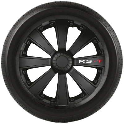 Afbeelding van Gorecki Wieldoppenset RS T 14 inch zwart