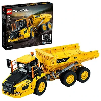 Afbeelding van LEGO 42114 Technic Volvo 6x6 Vrachtwagen Speelgoed met Kieptrailer, op Afstand Bestuurbaar Bouwspeelgoed