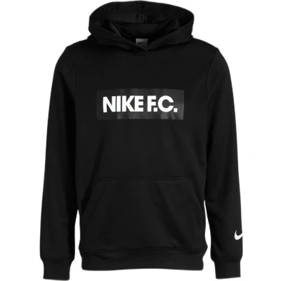 Afbeelding van Nike Performance M NK DF FC Libero FLC Hoodie Hoodie, Heren, Maat: Small, Black/white