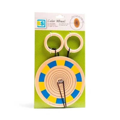 Afbeelding van BS Toys Color Wheel Houten speelgoed voor kinderen, Maat: One Size, Multi coloured