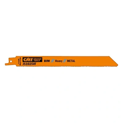 Afbeelding van CMT JS1025VF 5 Bi metaal reciprozaagblad 200 x 1,25 mm. 10 14tpi (plaatstaal, buizen/profielen)