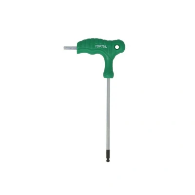 Afbeelding van Zeskant stiftsleutel HEX TOPTUL 4 mm mit Kugelkopf, T Griff