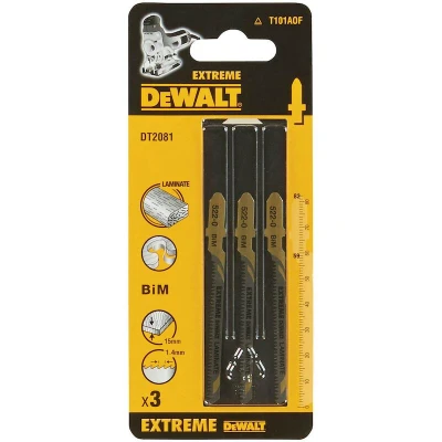 Afbeelding van DeWalt Accessoires Decoupeerzaagblad BiM extreme voor korte bochten in hout en laminaat (T101AOF) DT2081 QZ