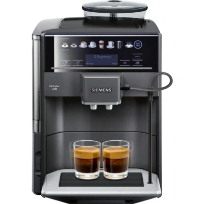 Afbeelding van Siemens EQ6 Plus s400 TE654319RW Volautomatische espressomachine Zwart