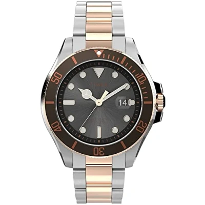 Afbeelding van Timex Harborside Coast TW2V42100 Horloge Staal Multi Ø 44 mm