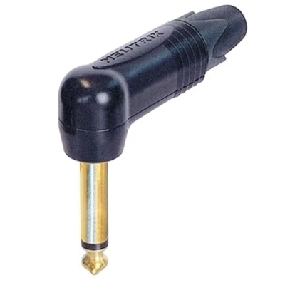 Afbeelding van 3.5 mm jack plug Neutrik (Stereo, Metaal, Verguld, Haaks, Mannelijk)