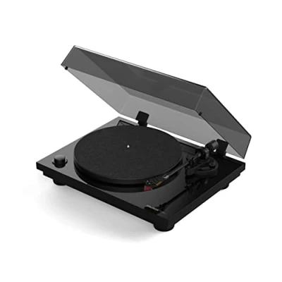 Afbeelding van Reloop Turn 3 MK2 Authentieke riem aangedreven HiFi platenspeler met USB opname functie, Voorgemonteerd Ortofon 2M Red cartridge, Geïntegreerde motorregeling (33/45/78 RPM)