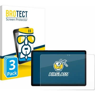 Afbeelding van BROTECT Screenprotector voor Samsung Galaxy Tab S9 FE+ Folie Beschermfolie Beschermglas transparant (3 Stuks)