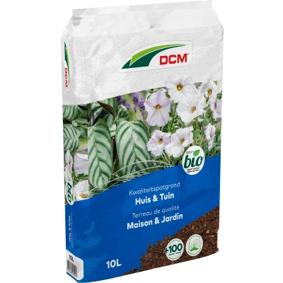 Afbeelding van Dcm Potgrond Huis &amp; Tuin Turf 10 l