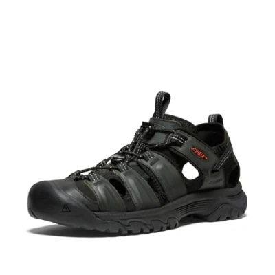Afbeelding van KEEN Unisex Targhee 3 Closed Toe sportsandalen, Grijs zwart, 48 EU