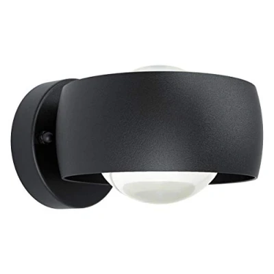 Afbeelding van EGLO TREVIOLO 1 Wandlamp buiten LED 16 cm Zwart