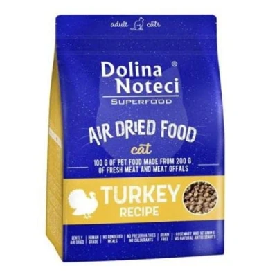 Afbeelding van 1kg Dolina Noteci Superfood Feline Kalkoen Kattenvoer droog