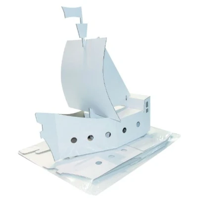 Afbeelding van Blancofun Piratenschip (wit)