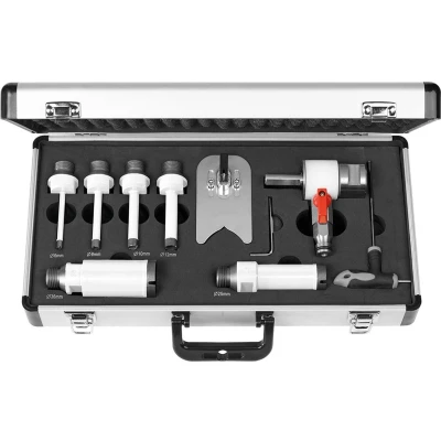 Afbeelding van Carat ETSET04000 6 Delige Diamantborenset voor natboren 8 10 12 25 36 mm