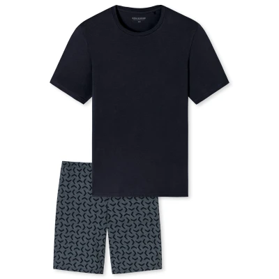 Afbeelding van Schiesser MIX SET Pyjama, Heren, Maat: 48, Grau