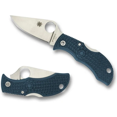 Afbeelding van Spyderco Zakmes ManBug Lightweight Blue K390 PE