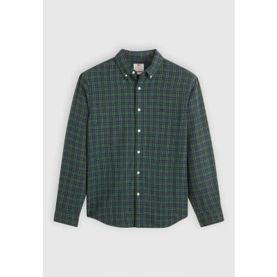 Afbeelding van Levi&#039;s Authentic Button DOWN Overhemd, Heren, Maat: Large, Star sapphire