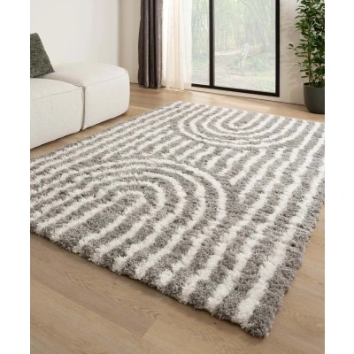 Afbeelding van Scandinavisch Tapijt/Vloerkleed Cozy Arch Lichtgrijs 300x400 Cm