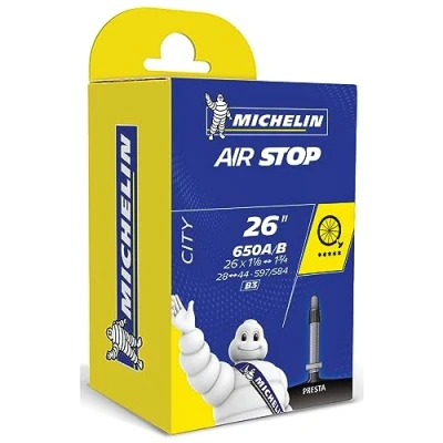 Afbeelding van Michelin Airstop 26 inch, B3 oder D3, Presta 29 mm Afmetingen 28/44 571/597