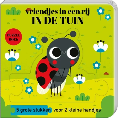 Afbeelding van Image books puzzelboek in een rij de tuin