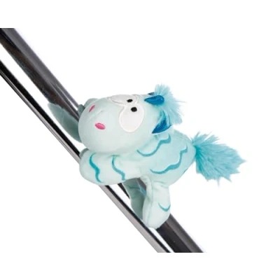 Afbeelding van MagNICI Eenhoorn Aquario 12 cm blauw Duurzame knuffel met magneet magnetisch dier voor koelkast, schoolbord, metaal en nog veel meer, geweldig geschenkidee