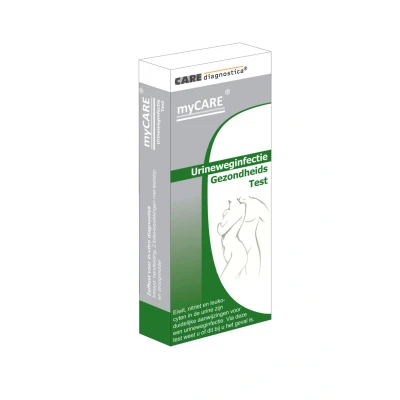 Afbeelding van 2 Testen myCARE blaasontsteking sneltest stuks Urineweginfectie Thuistest Zelftest