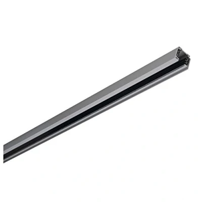 Afbeelding van Slv spanningsrail 3 fase aluminium hxbxl 32x36x2000mm glans grijs klasse i 145202