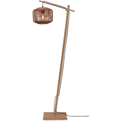 Afbeelding van Good&amp;Mojo Vloerlamp Tanami Bamboe Small Naturel 55x30x150cm