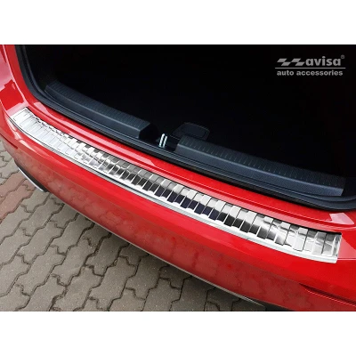 Afbeelding van Avisa RVS Achterbumperprotector passend voor Mercedes A Klasse W177 HB 2018 incl. AMG &amp; EQ &#039;Ribs&#039;