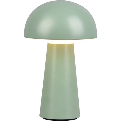Afbeelding van REALITY LENNON Tafellamp Olijf groen incl. 1x SMD 2W Oplaadbare Buitenlamp Dimbaar Buitenverlichting IP44