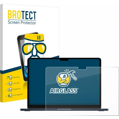 Afbeelding van BROTECT Screenprotector voor Apple MacBook Air 13&quot; M2 2022 Folie Beschermfolie Beschermglas transparant
