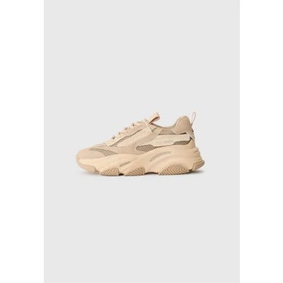 Afbeelding van Steve Madden Possession Sneakers laag, Dames, Maat: 36, Taupe/grey Schoenen