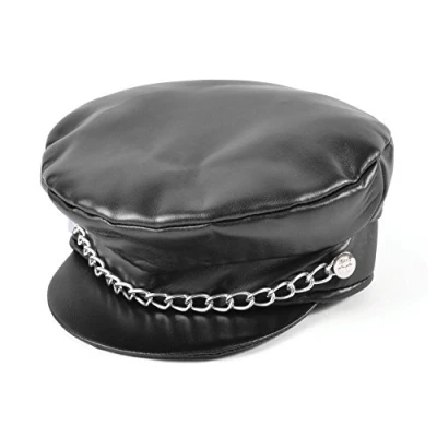 Afbeelding van Bristol Novelty BH159 punkmuts, zwart, effen, eenheidsmaat