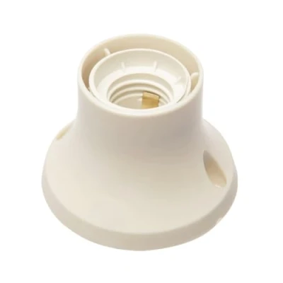 Afbeelding van Poly Pool PP0500X lamphouder E27 wandhouder, wit