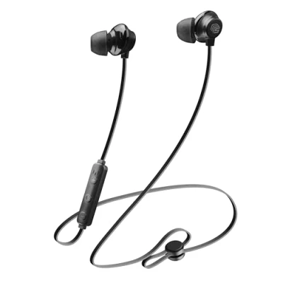 Afbeelding van Music Sound Bluetooth oortelefoon hoofdtelefoon met microfoon voor smartphone, universeel, zwart