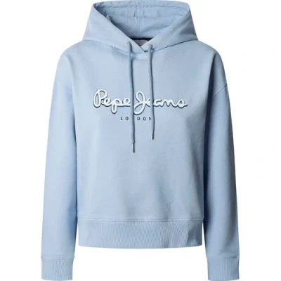 Afbeelding van Pepe Jeans Maddy Hoodie, Dames, Maat: Medium, Dazed blue