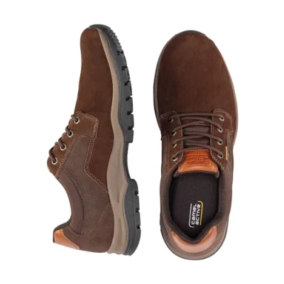 Afbeelding van camel active Sportieve veterschoenen, Heren, Maat: 40, Braun Leer