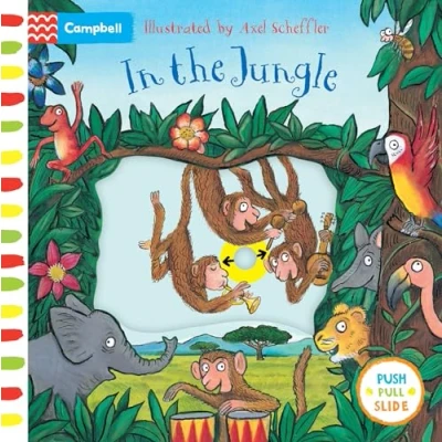 Afbeelding van In the Jungle: A Push, Pull, Slide Book