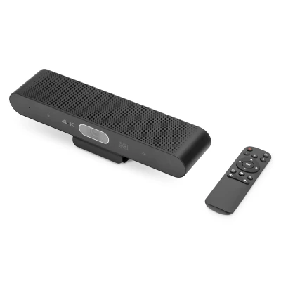 Afbeelding van DIGITUS 4K alles in één videobar Mini videoconferentiesysteem 2 microfoons &amp; 1 luidspreker Zwart