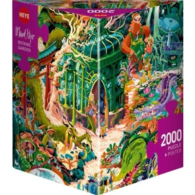 Afbeelding van Puzz. Botanic Garden Heye 2000 3hkg NEW