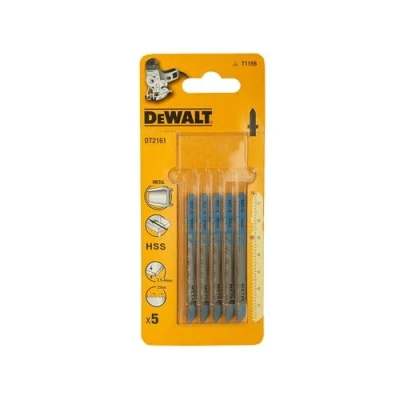 Afbeelding van DeWALT Set van 5 HSS metaaldecoupeerzaagbladen DT2161 76 50 mm T118B
