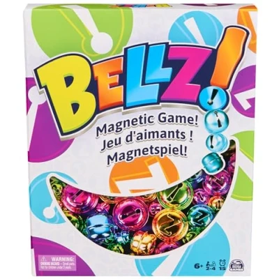 Afbeelding van Spin Master Games Bellz het aantrekkelijke magneetspel voor hele gezin, met praktische neopreen tas spelen onderweg, 2 4 spelers vanaf 6 jaar