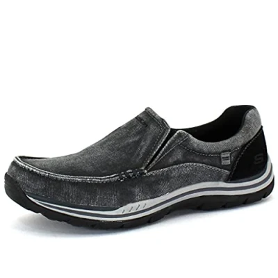Afbeelding van Skechers Verwacht Avillo Mocassin, Zwart, 42 EU