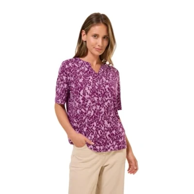 Afbeelding van Cecil Tshirt print, Dames, Maat: XL, Rosa
