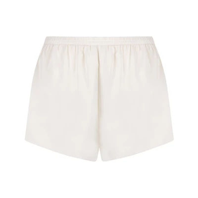 Afbeelding van Hunkemöller Minimal satijnen short Wit XS