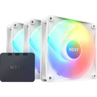 Afbeelding van NZXT F120 Core 120mm RGB Fan Triple White