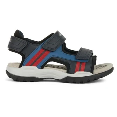 Afbeelding van Geox J Borealis Boy A Sandalen voor jongens, rood (navy red), 32 EU
