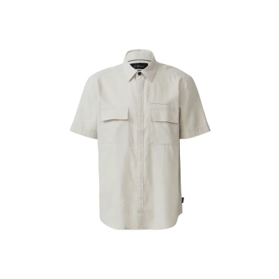 Afbeelding van s.Oliver Black Label Regular FIT Overhemd, Heren, Maat: Large, Helles beige