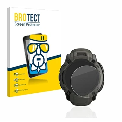 Afbeelding van BROTECT Glas Screen Protector voor Garmin Instinct 2X Solar Schermbeschermer [9H Hardheid, Beschermglas Folie niet Gehard Glas]